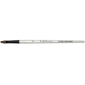Daler Rowney Simply Simmons Mixed Media Brush - Short Handle, Chisel Blender, Size 4 DR255062004