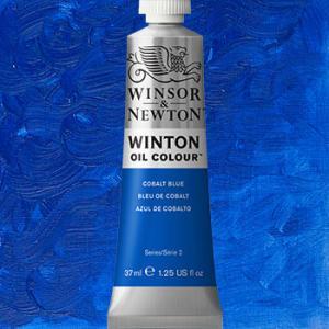 Winsor & Newton Winton Oil Colour Paint - (1.25oz/37ml) Cobalt Blue