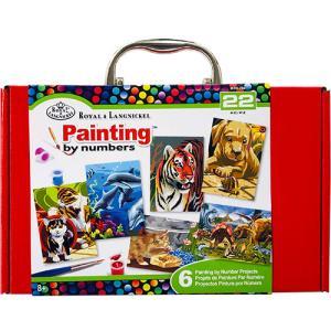Royal Langnickel Cool Art Box Set - (22 Pieces) Painting by Numbers #2  RTN-204