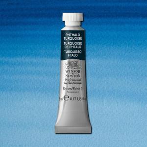 Winsor & Newton Professional Water Colour – (.17oz/5ml) Phthalo Turquoise