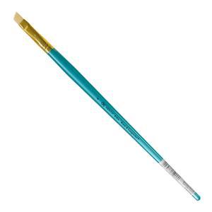 Royal Langnickel Menta 38 Brush for Acrylic & Oil - Long Handle, Angle #4