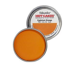 Enkaustikos Hot Cakes Encaustic Wax Paint - (1.5oz/45ml) Cadmium Orange
