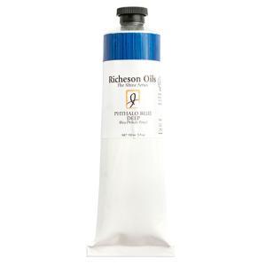 Richeson Shiva Series Oil Paint - (5oz/150ml) Phthalo Blue Deep