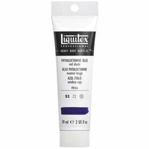 Liquitex Professional Heavy Body Acrylic Paint - (2oz/59ml) Phthalocyanine Blue (Red Shade)