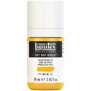 Liquitex Professional Soft Body Acrylic Paint - (2oz/59ml) Yellow Medium Azo