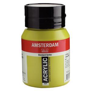 Royal Talens Amsterdam Acrylic Paint - (16.9oz/500ml) Olive Green Light