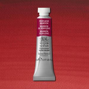 Winsor & Newton Professional Water Colour – (.17oz/5ml) Perylene Maroon