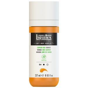 Liquitex Professional Soft Body Acrylic Paint - (8oz/237ml) Cadmium-Free Orange
