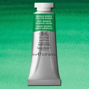 Winsor & Newton Professional Water Colour – (.47oz/14ml) Winsor Green (Yellow Shade)