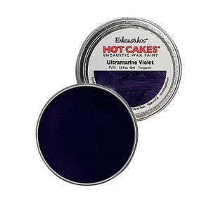 Enkaustikos Hot Cakes Encaustic Wax Paint - (1.5oz/45ml) Ultramarine Violet