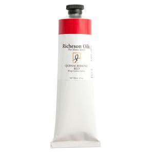 Richeson Shiva Series Oil Paint - (5oz/150ml) Quinacridone Red