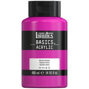 Liquitex Basics Acrylic Paint - (13.5oz/400ml) Medium Magenta