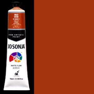 Chroma's Jo Sonja Fine Artists' Acrylic Paint - (2.5oz/75ml) Gold Oxide 017