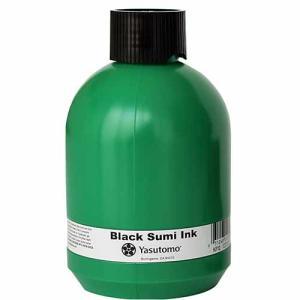 Yasutomo Black Sumi Ink 12 oz Bottle
