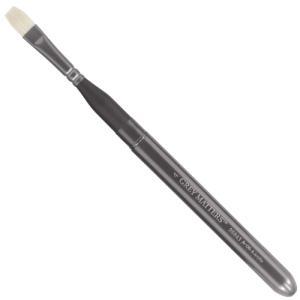 Richeson Grey Matters Pocket Bristle Brush for Oil & Acrylic - #4 Bright