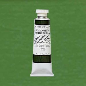 M. Graham & Co. Oil Paint - (1.25oz/37ml) Chromium Oxide Green