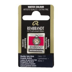 Rembrandt Professional Watercolor Half Pan -331 Madder Lake Deep