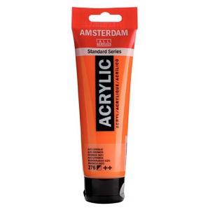 Royal Talens Amsterdam Acrylic Paint - (0.7oz/20ml) Azo Orange