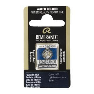 Rembrandt Professional Watercolor Half Pan -508 Prussian Blue