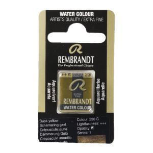 Rembrandt Professional Watercolor Half Pan -230 Dusk Yellow