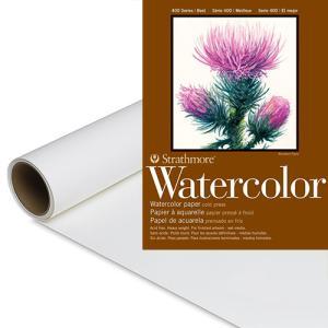 Strathmore 400 Series Watercolor Paper Roll (473) - (42" x 10yd, 140lb) Cold Press