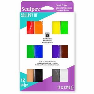 Sculpey III Oven-Bake Clay Multipack - (12 Count) Classics