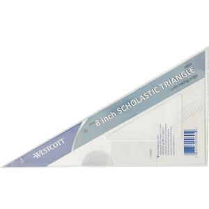 Westcott Scholastic 30/60 Triangle - 8"