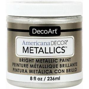 DecoArt Americana Decor Metallics Paint - (8oz/236ml) Pearl