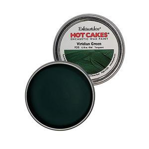Enkaustikos Hot Cakes Encaustic Wax Paint - (1.5oz/45ml) Viridian Green
