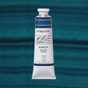M. Graham & Co. Acrylic Paint - (2oz/60ml) Turquoise