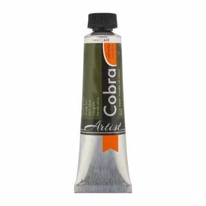 Cobra Artist Oil Paint- Olive Green - 40ml