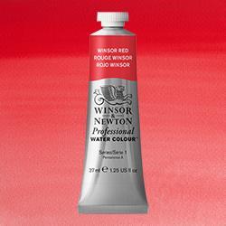 Winsor & Newton Professional Water Colour – (1.25oz/37ml) Winsor Red