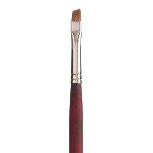 Princeton Velvetouch Series 3900 Synthetic Brush - Long Handle Angle Bright 6   PRN3900AB6