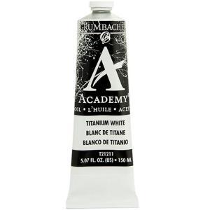 Grumbacher Academy Oil Paint - (5oz/150ml) Titanium White