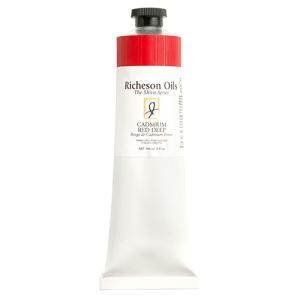 Richeson Shiva Series Oil Paint - (5oz/150ml) Cadmium Red Deep