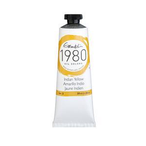 Gamblin 1980 Oil Colors – (1.25oz/37ml) India Yellow (previously Indian Yellow)