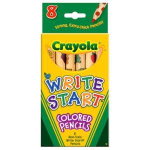 Crayola Colored Pencils - (8 Pack) Write Start