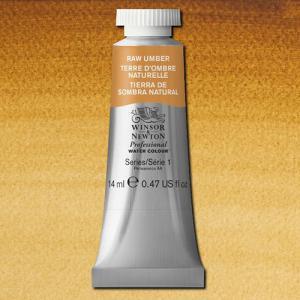 Winsor & Newton Professional Water Colour – (.47oz/14ml) Raw Umber