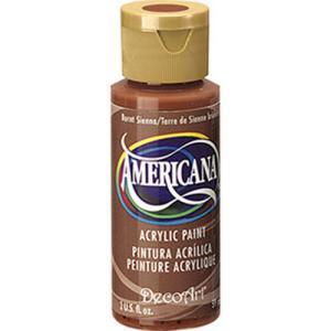DecoArt Americana Acrylic Paint - (2oz/59ml) Burnt Sienna