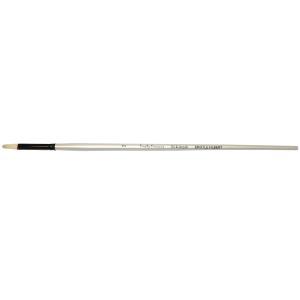 Daler Rowney Simply Simmons Oil/Acrylic Brush - Long Handle, Bristle Filbert, Size 2  DR255142002