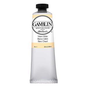 Gamblin Artist’s Oil Colors – (1.25oz/37ml) Warm White