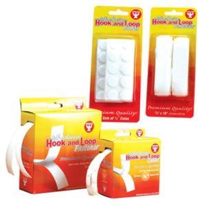 Hook and Loop Velcro Roll 3/4inch X 5 yards -White