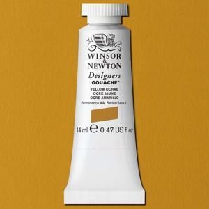 Winsor & Newton Designers Gouache  (0.47oz/14mL) Yellow Ochre