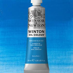 Winsor & Newton Winton Oil Colour Paint - (6.75oz/200ml) Cerulean Blue Hue