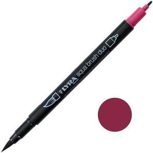 Lyra Aqua Brush Duo Marker Burnt Carmine  LYL6520093