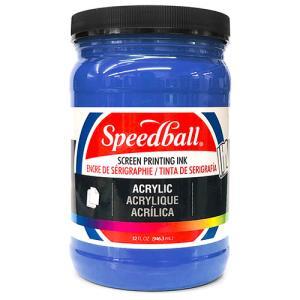 Speedball Screen Printing Acrylic Ink - (32oz/946ml) Ultra Blue