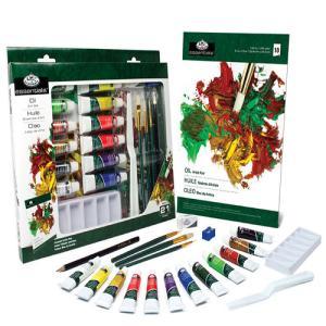 Royal & Langnickel Essentials Oil Painting Box Set- 21pc RD846L