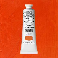 Winsor & Newton Artists' Oil Colour Paint - (1.25oz/37ml) Winsor Orange