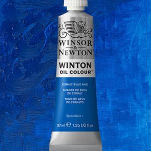 Winsor & Newton Winton Oil Colour Paint - (1.25oz/37ml) Cobalt Blue Hue