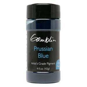 Gamblin Dry Pigment - (4fl oz/47g) Prussian Blue